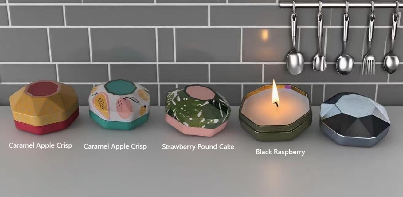 GEO Tin Candle